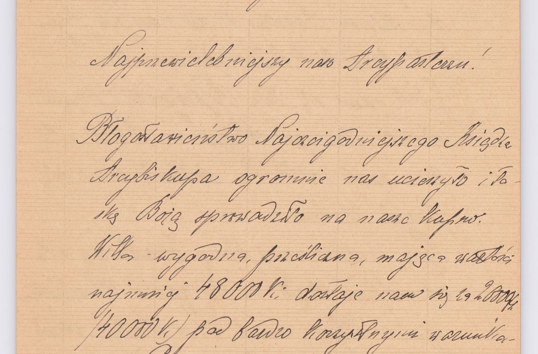 Zdjęcie nr 704 dla obiektu archiwalnego: Listy kierowane do Józefa Bilczewskiego w roku 1906