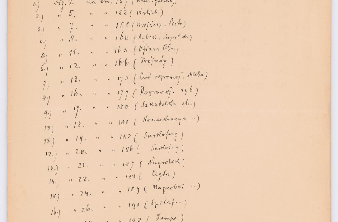 Zdjęcie nr 697 dla obiektu archiwalnego: Listy kierowane do Józefa Bilczewskiego w roku 1906