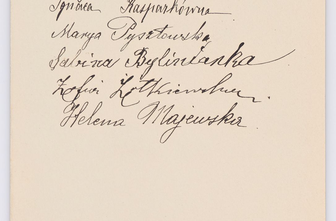 Zdjęcie nr 684 dla obiektu archiwalnego: Listy kierowane do Józefa Bilczewskiego w roku 1906