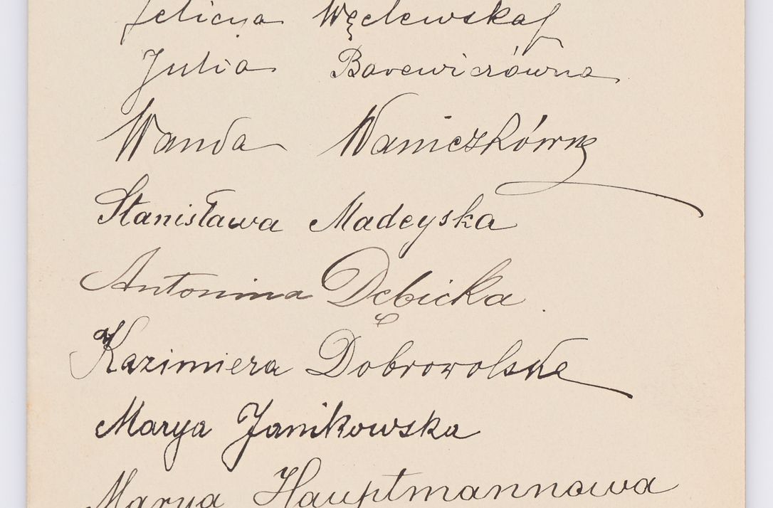 Zdjęcie nr 640 dla obiektu archiwalnego: Listy kierowane do Józefa Bilczewskiego w roku 1906