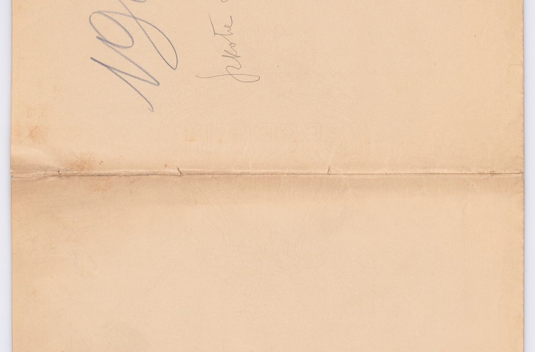 Zdjęcie nr 633 dla obiektu archiwalnego: Listy kierowane do Józefa Bilczewskiego w roku 1906