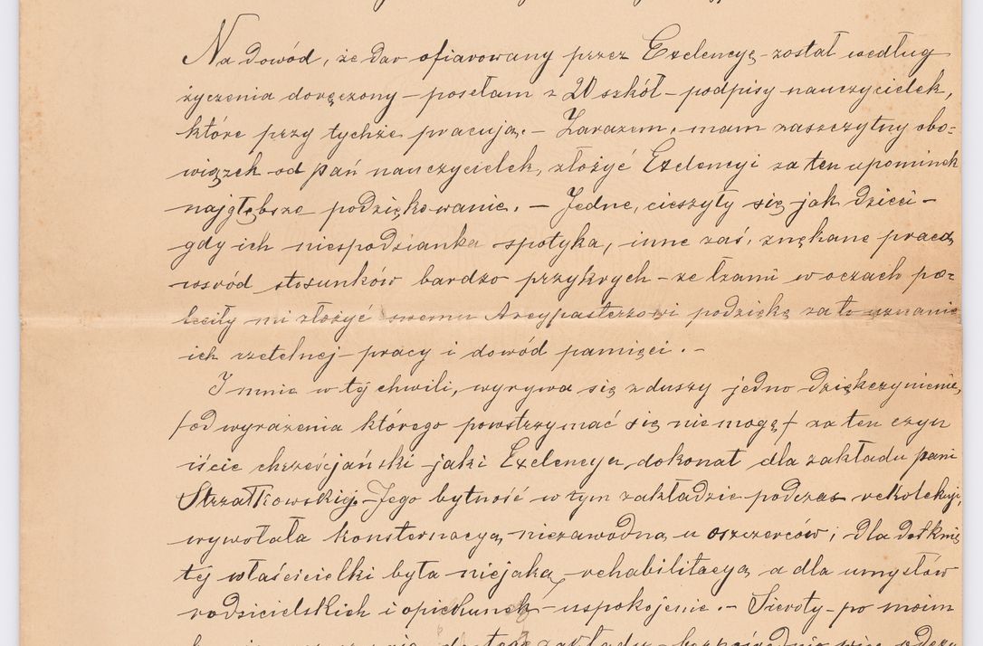 Zdjęcie nr 630 dla obiektu archiwalnego: Listy kierowane do Józefa Bilczewskiego w roku 1906