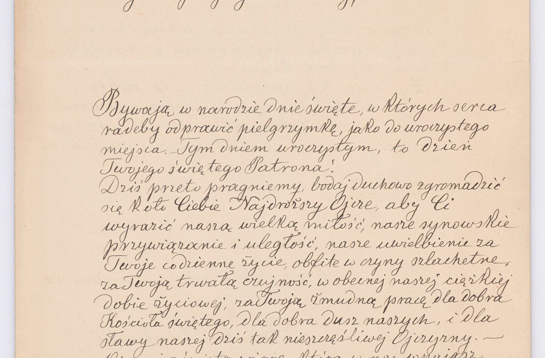 Zdjęcie nr 623 dla obiektu archiwalnego: Listy kierowane do Józefa Bilczewskiego w roku 1906