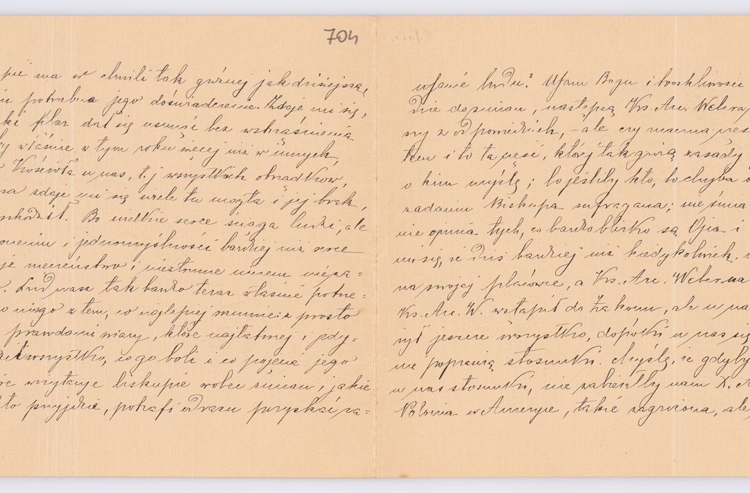 Zdjęcie nr 613 dla obiektu archiwalnego: Listy kierowane do Józefa Bilczewskiego w roku 1906