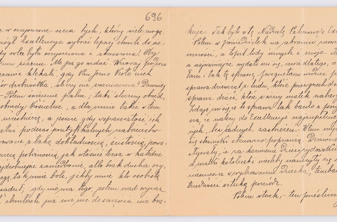 Zdjęcie nr 607 dla obiektu archiwalnego: Listy kierowane do Józefa Bilczewskiego w roku 1906