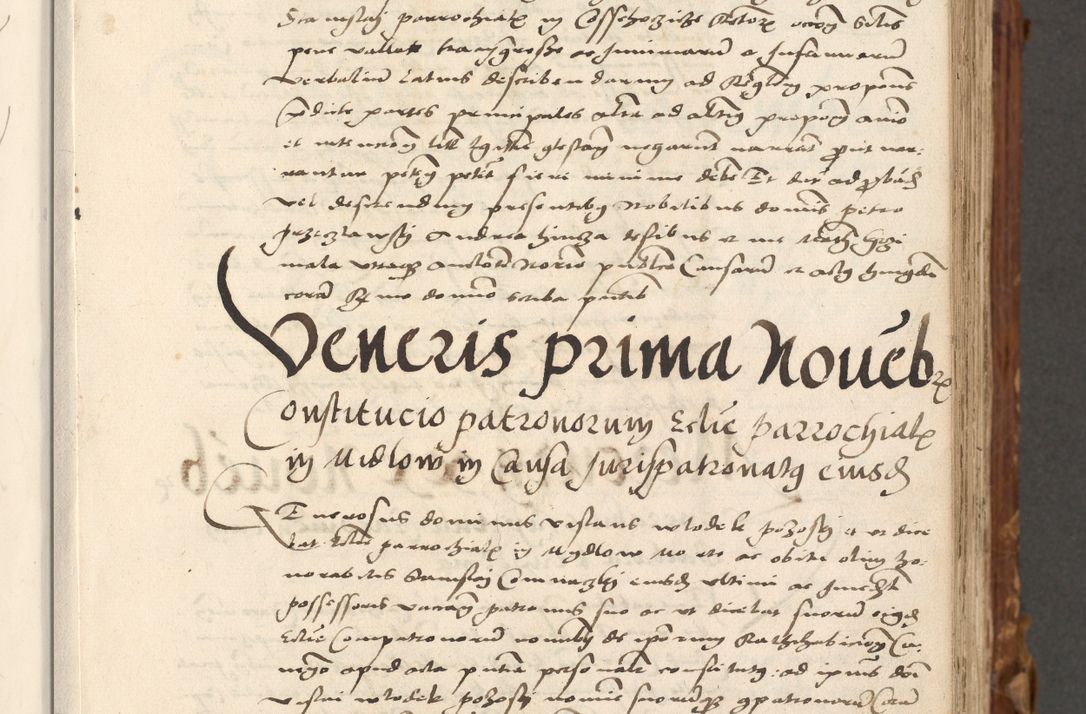 Zdjęcie nr 14 dla obiektu archiwalnego: Volumen (Pri)mum Actorum R(evere)nd(i)s(s)imi in Christo Patris D(omi)ni Petri de Gamratis Episcopi Cracoviensis a die prima mensis Novembris Anni 1539vi ad finem eiusdem anni et successive per annos 1539num et 1540mum