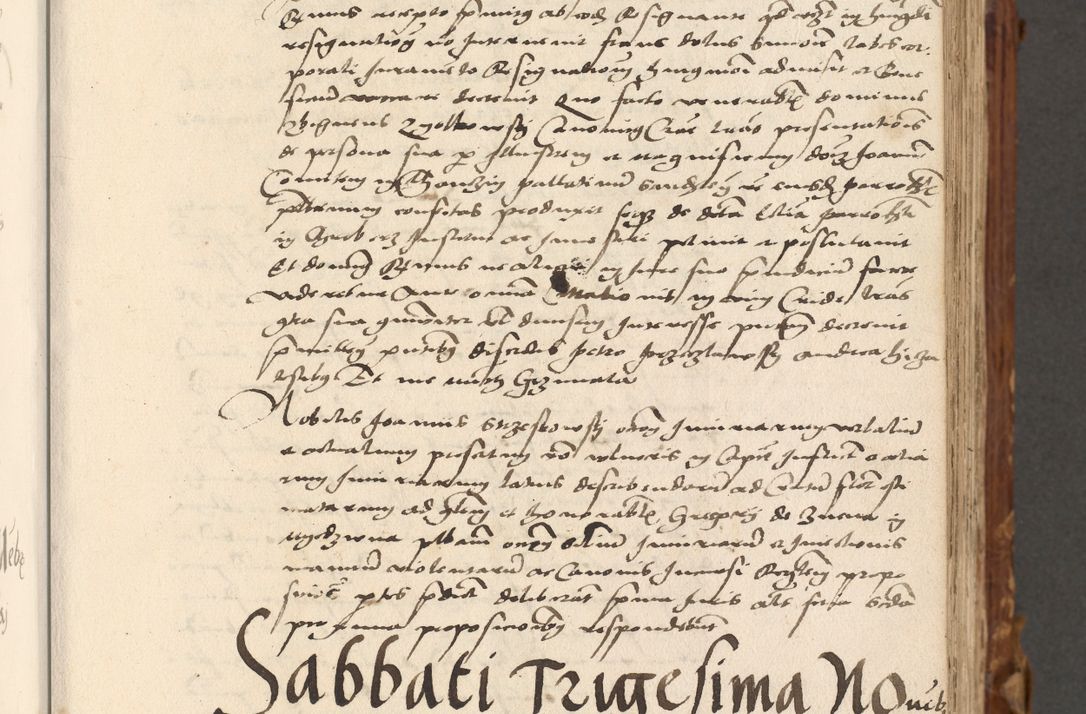 Zdjęcie nr 18 dla obiektu archiwalnego: Volumen (Pri)mum Actorum R(evere)nd(i)s(s)imi in Christo Patris D(omi)ni Petri de Gamratis Episcopi Cracoviensis a die prima mensis Novembris Anni 1539vi ad finem eiusdem anni et successive per annos 1539num et 1540mum