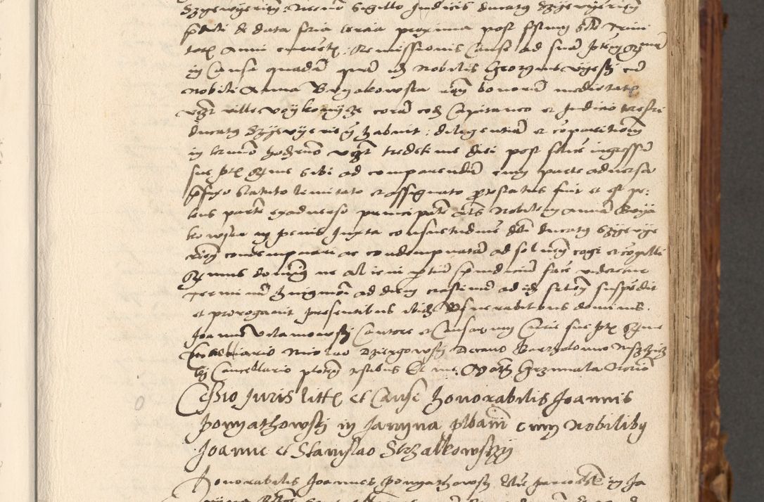 Zdjęcie nr 20 dla obiektu archiwalnego: Volumen (Pri)mum Actorum R(evere)nd(i)s(s)imi in Christo Patris D(omi)ni Petri de Gamratis Episcopi Cracoviensis a die prima mensis Novembris Anni 1539vi ad finem eiusdem anni et successive per annos 1539num et 1540mum