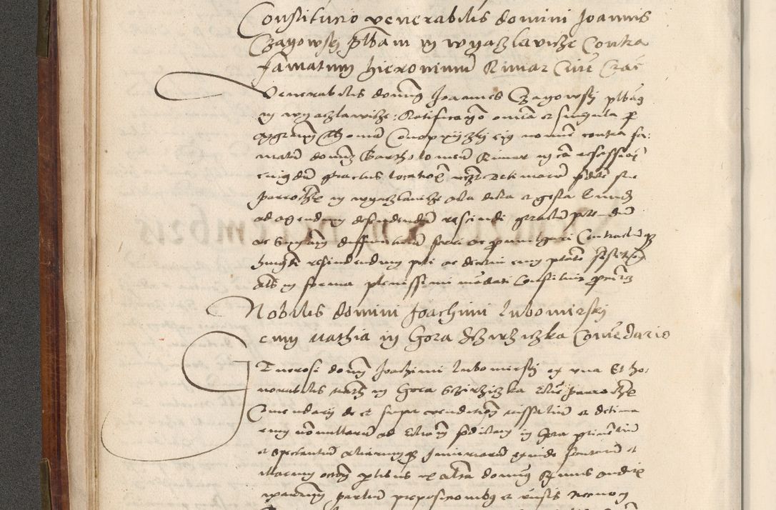 Zdjęcie nr 27 dla obiektu archiwalnego: Volumen (Pri)mum Actorum R(evere)nd(i)s(s)imi in Christo Patris D(omi)ni Petri de Gamratis Episcopi Cracoviensis a die prima mensis Novembris Anni 1539vi ad finem eiusdem anni et successive per annos 1539num et 1540mum