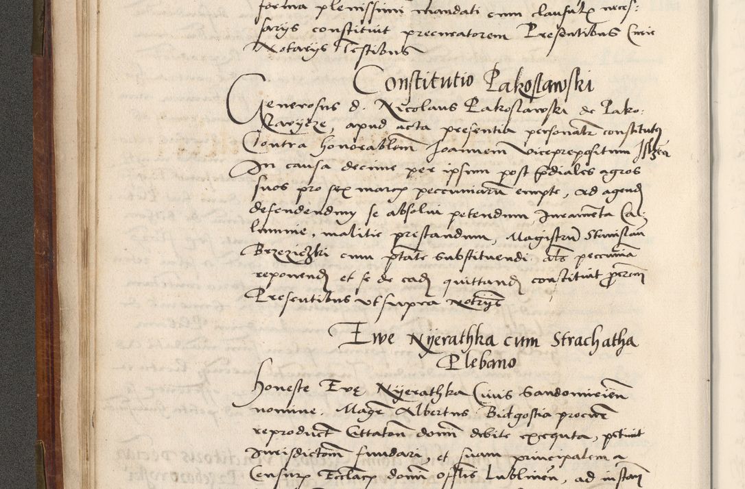 Zdjęcie nr 33 dla obiektu archiwalnego: Volumen (Pri)mum Actorum R(evere)nd(i)s(s)imi in Christo Patris D(omi)ni Petri de Gamratis Episcopi Cracoviensis a die prima mensis Novembris Anni 1539vi ad finem eiusdem anni et successive per annos 1539num et 1540mum