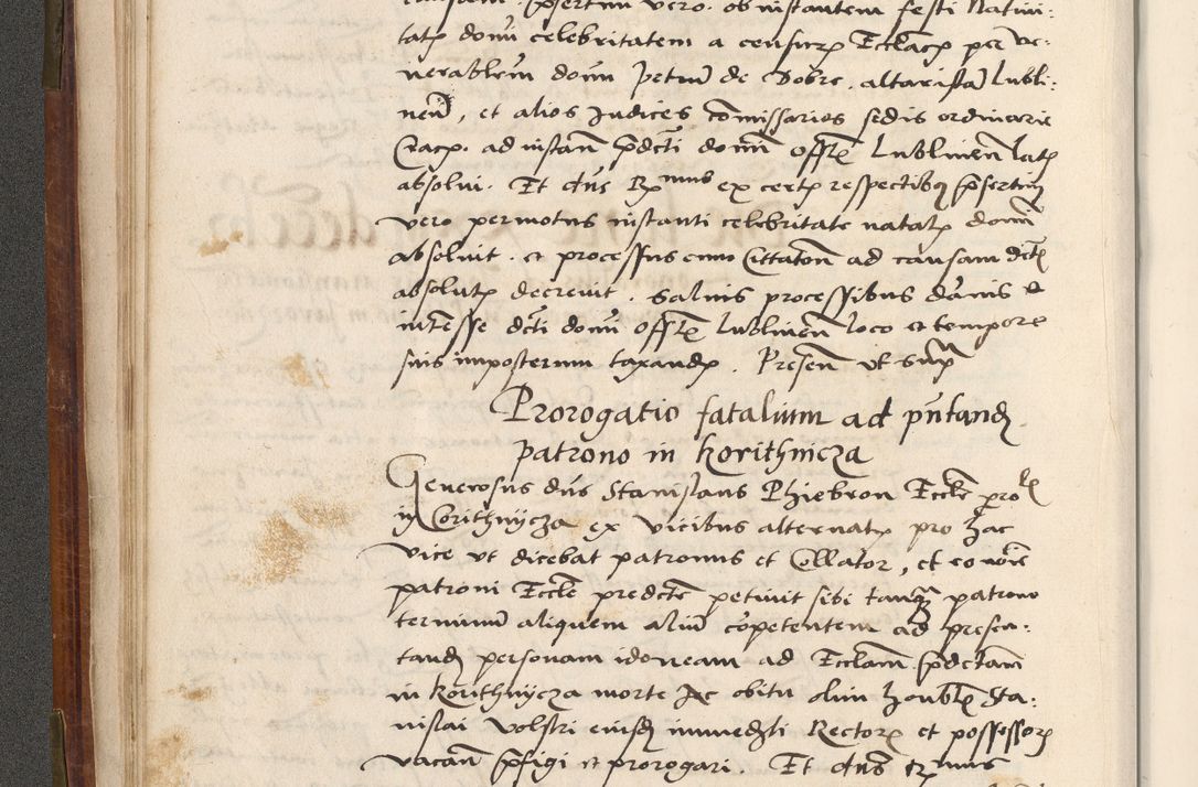 Zdjęcie nr 35 dla obiektu archiwalnego: Volumen (Pri)mum Actorum R(evere)nd(i)s(s)imi in Christo Patris D(omi)ni Petri de Gamratis Episcopi Cracoviensis a die prima mensis Novembris Anni 1539vi ad finem eiusdem anni et successive per annos 1539num et 1540mum