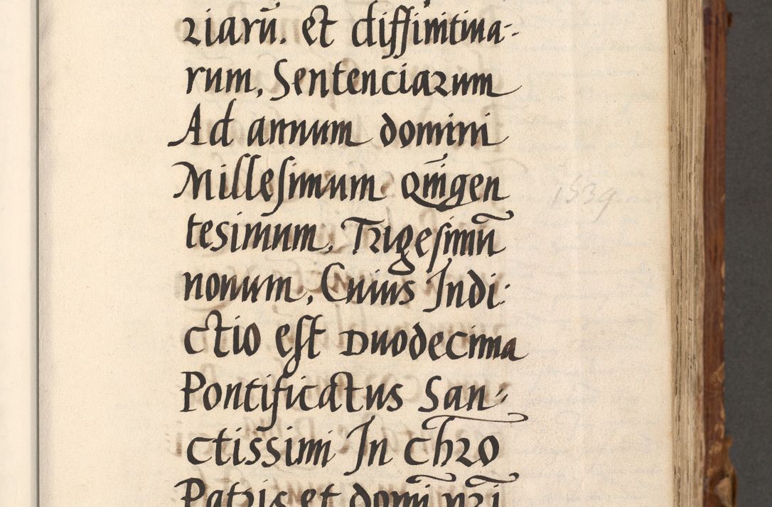 Zdjęcie nr 38 dla obiektu archiwalnego: Volumen (Pri)mum Actorum R(evere)nd(i)s(s)imi in Christo Patris D(omi)ni Petri de Gamratis Episcopi Cracoviensis a die prima mensis Novembris Anni 1539vi ad finem eiusdem anni et successive per annos 1539num et 1540mum