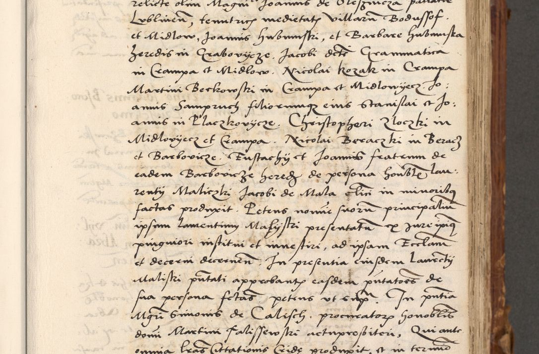 Zdjęcie nr 40 dla obiektu archiwalnego: Volumen (Pri)mum Actorum R(evere)nd(i)s(s)imi in Christo Patris D(omi)ni Petri de Gamratis Episcopi Cracoviensis a die prima mensis Novembris Anni 1539vi ad finem eiusdem anni et successive per annos 1539num et 1540mum