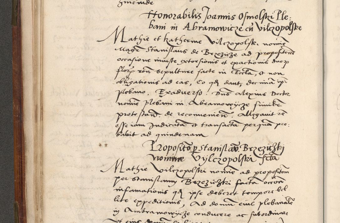 Zdjęcie nr 43 dla obiektu archiwalnego: Volumen (Pri)mum Actorum R(evere)nd(i)s(s)imi in Christo Patris D(omi)ni Petri de Gamratis Episcopi Cracoviensis a die prima mensis Novembris Anni 1539vi ad finem eiusdem anni et successive per annos 1539num et 1540mum