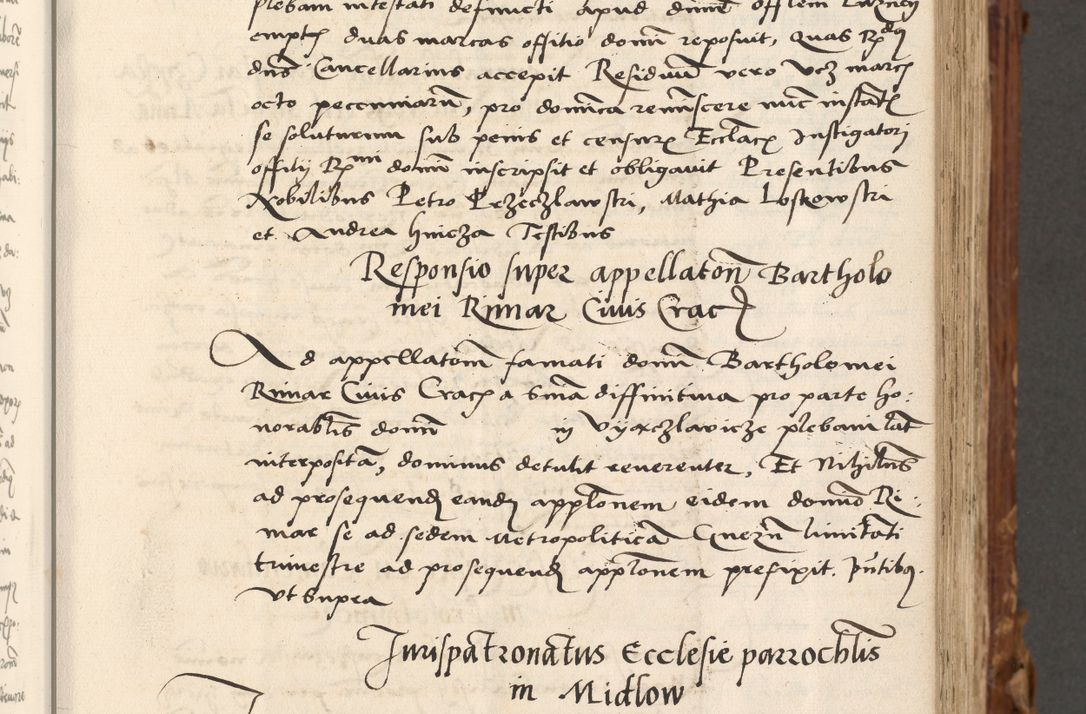 Zdjęcie nr 48 dla obiektu archiwalnego: Volumen (Pri)mum Actorum R(evere)nd(i)s(s)imi in Christo Patris D(omi)ni Petri de Gamratis Episcopi Cracoviensis a die prima mensis Novembris Anni 1539vi ad finem eiusdem anni et successive per annos 1539num et 1540mum