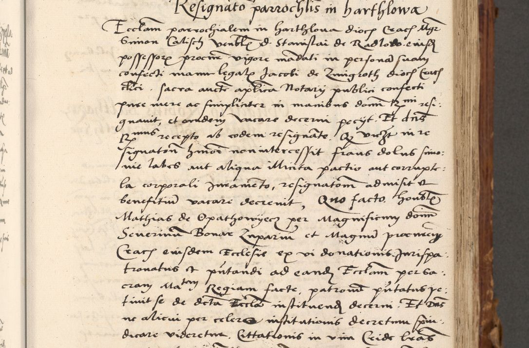 Zdjęcie nr 50 dla obiektu archiwalnego: Volumen (Pri)mum Actorum R(evere)nd(i)s(s)imi in Christo Patris D(omi)ni Petri de Gamratis Episcopi Cracoviensis a die prima mensis Novembris Anni 1539vi ad finem eiusdem anni et successive per annos 1539num et 1540mum