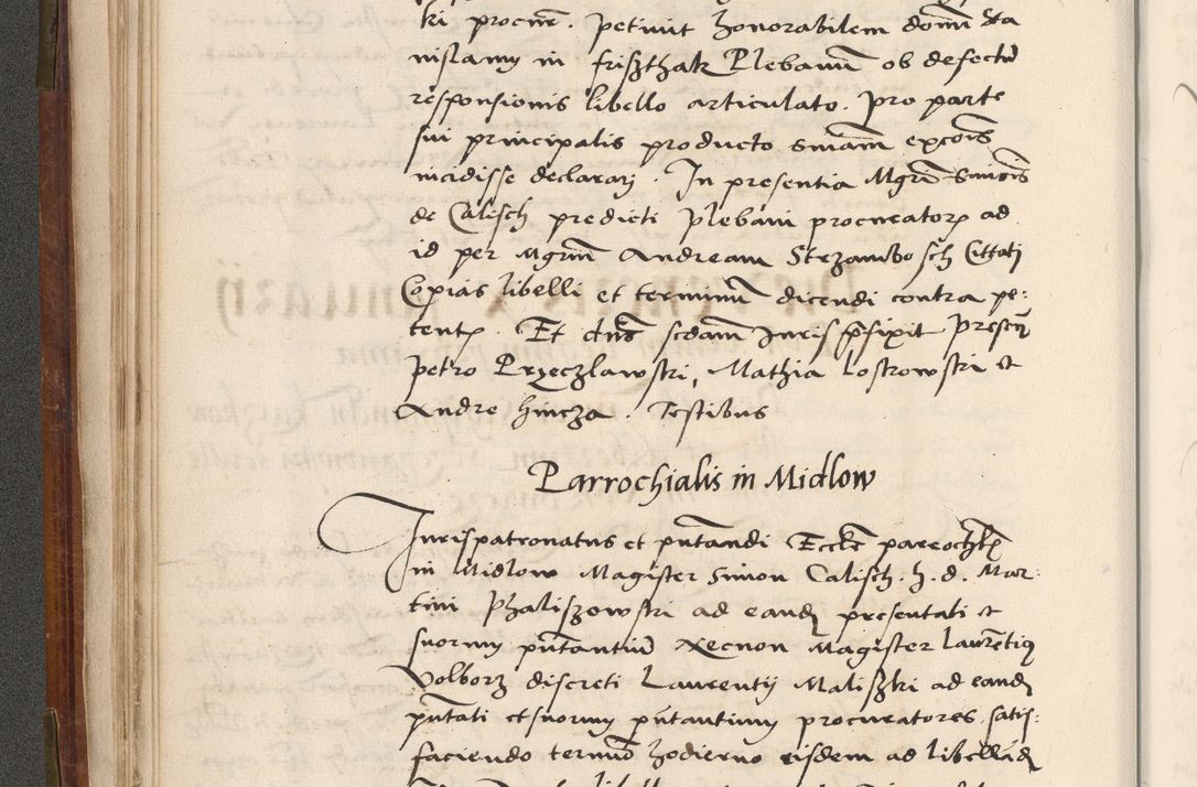 Zdjęcie nr 53 dla obiektu archiwalnego: Volumen (Pri)mum Actorum R(evere)nd(i)s(s)imi in Christo Patris D(omi)ni Petri de Gamratis Episcopi Cracoviensis a die prima mensis Novembris Anni 1539vi ad finem eiusdem anni et successive per annos 1539num et 1540mum