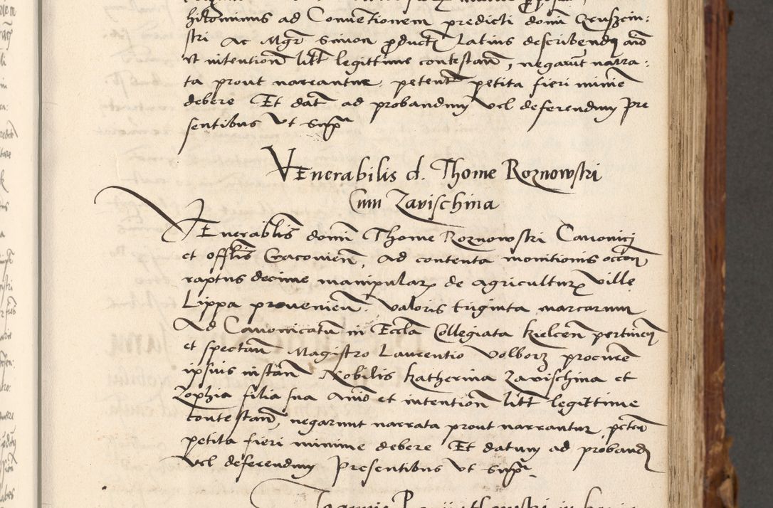 Zdjęcie nr 56 dla obiektu archiwalnego: Volumen (Pri)mum Actorum R(evere)nd(i)s(s)imi in Christo Patris D(omi)ni Petri de Gamratis Episcopi Cracoviensis a die prima mensis Novembris Anni 1539vi ad finem eiusdem anni et successive per annos 1539num et 1540mum