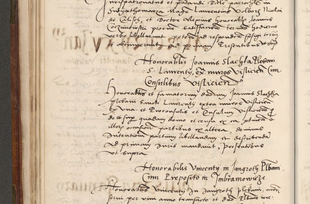 Zdjęcie nr 61 dla obiektu archiwalnego: Volumen (Pri)mum Actorum R(evere)nd(i)s(s)imi in Christo Patris D(omi)ni Petri de Gamratis Episcopi Cracoviensis a die prima mensis Novembris Anni 1539vi ad finem eiusdem anni et successive per annos 1539num et 1540mum
