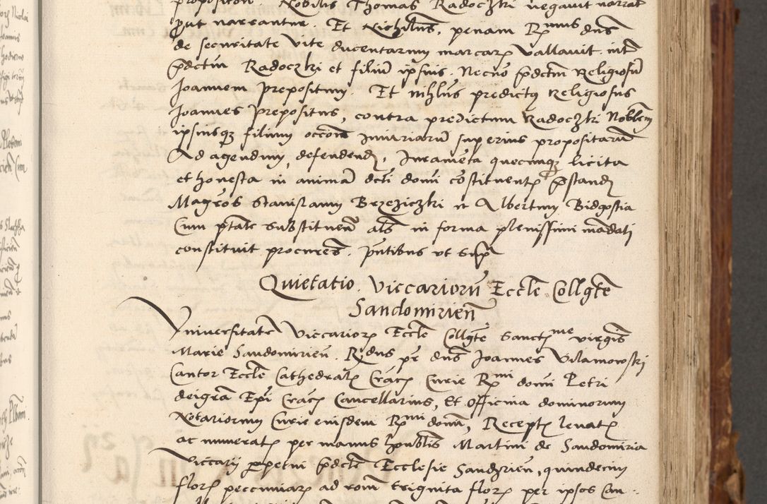 Zdjęcie nr 62 dla obiektu archiwalnego: Volumen (Pri)mum Actorum R(evere)nd(i)s(s)imi in Christo Patris D(omi)ni Petri de Gamratis Episcopi Cracoviensis a die prima mensis Novembris Anni 1539vi ad finem eiusdem anni et successive per annos 1539num et 1540mum