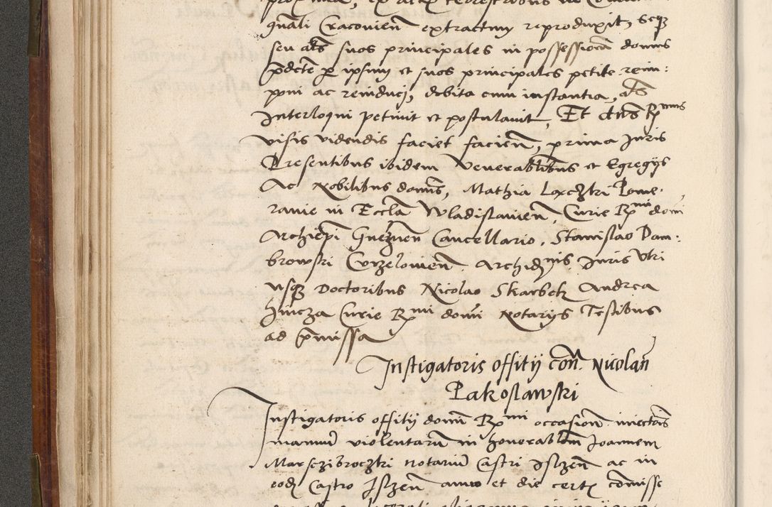 Zdjęcie nr 69 dla obiektu archiwalnego: Volumen (Pri)mum Actorum R(evere)nd(i)s(s)imi in Christo Patris D(omi)ni Petri de Gamratis Episcopi Cracoviensis a die prima mensis Novembris Anni 1539vi ad finem eiusdem anni et successive per annos 1539num et 1540mum