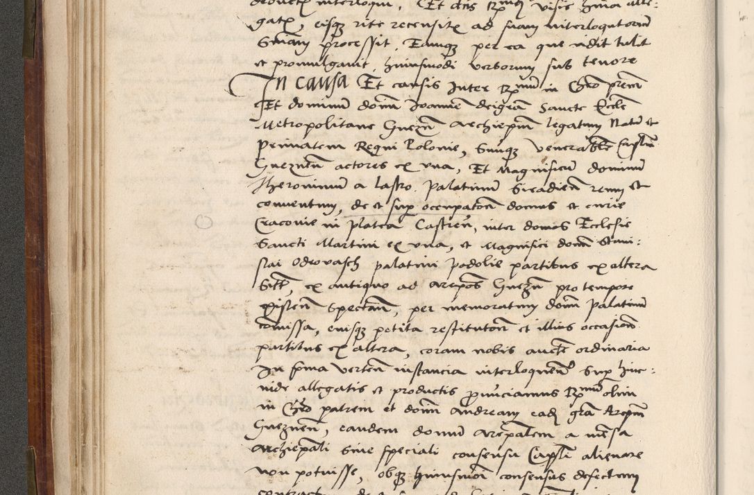 Zdjęcie nr 73 dla obiektu archiwalnego: Volumen (Pri)mum Actorum R(evere)nd(i)s(s)imi in Christo Patris D(omi)ni Petri de Gamratis Episcopi Cracoviensis a die prima mensis Novembris Anni 1539vi ad finem eiusdem anni et successive per annos 1539num et 1540mum