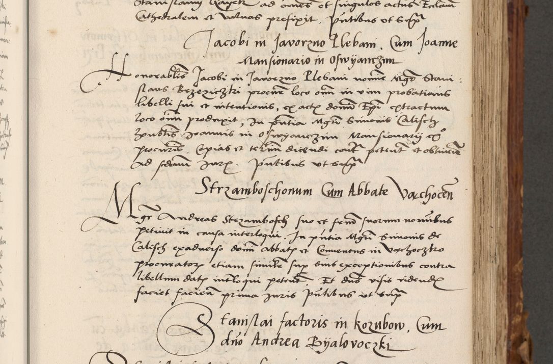 Zdjęcie nr 86 dla obiektu archiwalnego: Volumen (Pri)mum Actorum R(evere)nd(i)s(s)imi in Christo Patris D(omi)ni Petri de Gamratis Episcopi Cracoviensis a die prima mensis Novembris Anni 1539vi ad finem eiusdem anni et successive per annos 1539num et 1540mum