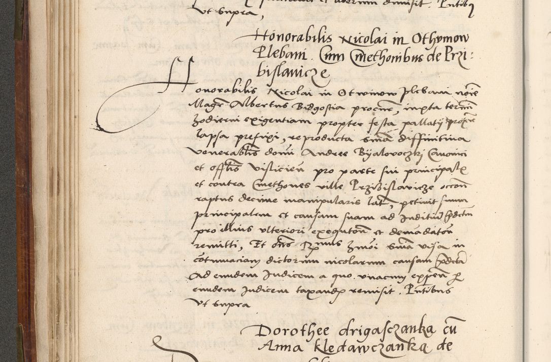 Zdjęcie nr 87 dla obiektu archiwalnego: Volumen (Pri)mum Actorum R(evere)nd(i)s(s)imi in Christo Patris D(omi)ni Petri de Gamratis Episcopi Cracoviensis a die prima mensis Novembris Anni 1539vi ad finem eiusdem anni et successive per annos 1539num et 1540mum