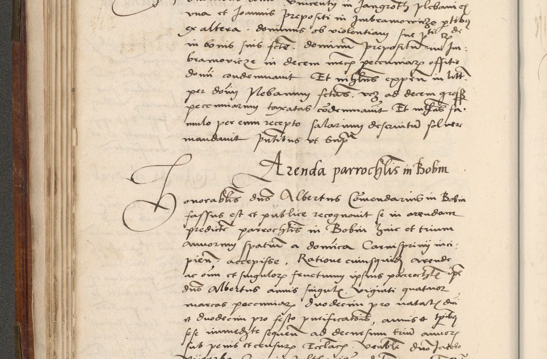 Zdjęcie nr 91 dla obiektu archiwalnego: Volumen (Pri)mum Actorum R(evere)nd(i)s(s)imi in Christo Patris D(omi)ni Petri de Gamratis Episcopi Cracoviensis a die prima mensis Novembris Anni 1539vi ad finem eiusdem anni et successive per annos 1539num et 1540mum