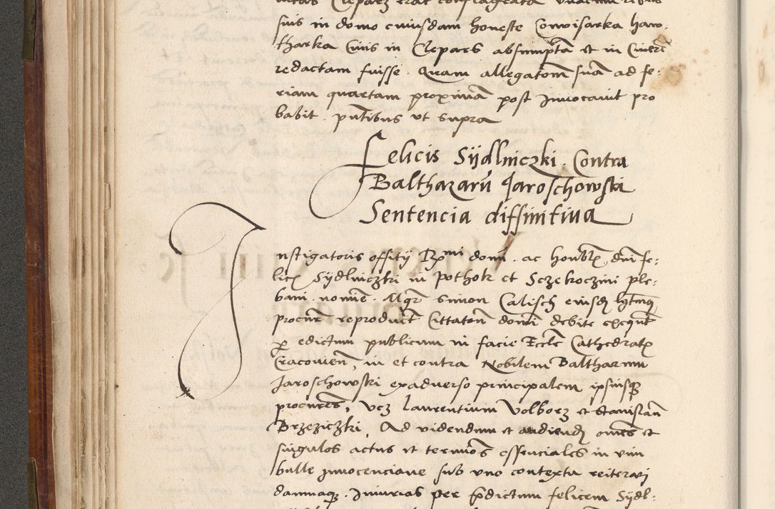 Zdjęcie nr 97 dla obiektu archiwalnego: Volumen (Pri)mum Actorum R(evere)nd(i)s(s)imi in Christo Patris D(omi)ni Petri de Gamratis Episcopi Cracoviensis a die prima mensis Novembris Anni 1539vi ad finem eiusdem anni et successive per annos 1539num et 1540mum