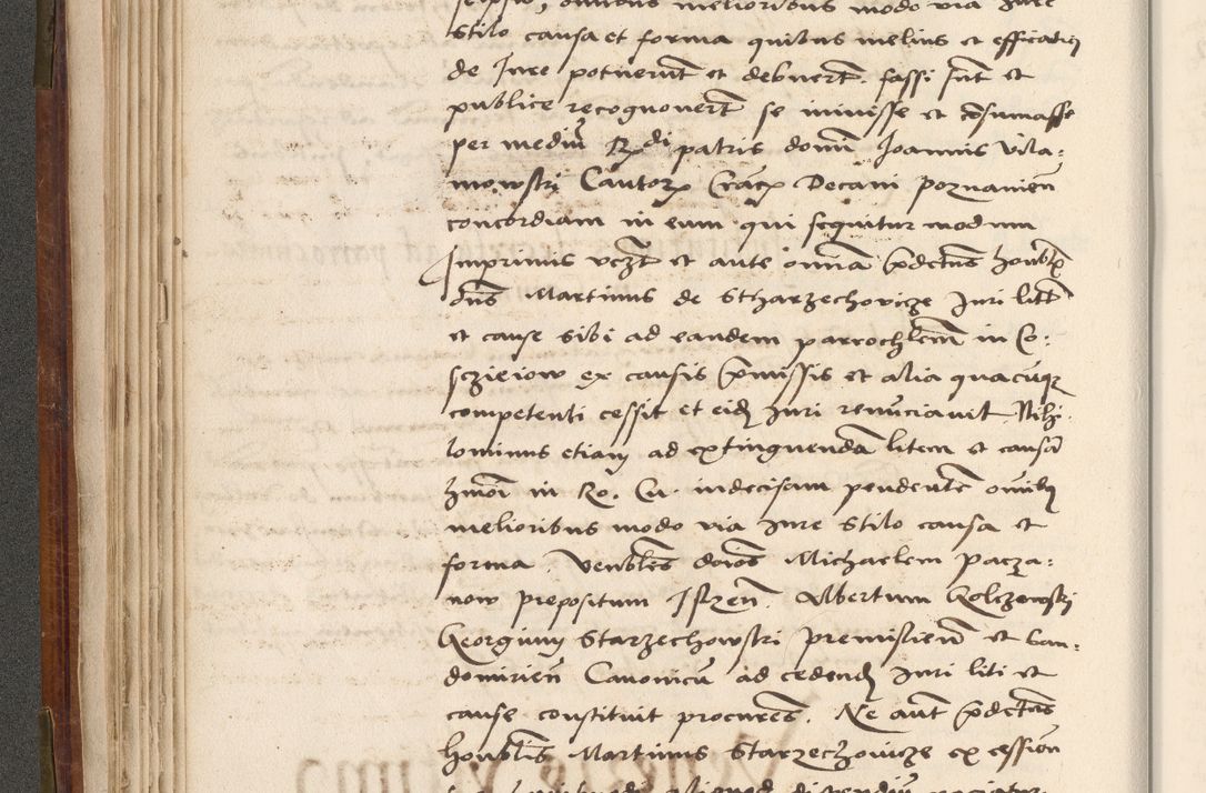 Zdjęcie nr 111 dla obiektu archiwalnego: Volumen (Pri)mum Actorum R(evere)nd(i)s(s)imi in Christo Patris D(omi)ni Petri de Gamratis Episcopi Cracoviensis a die prima mensis Novembris Anni 1539vi ad finem eiusdem anni et successive per annos 1539num et 1540mum