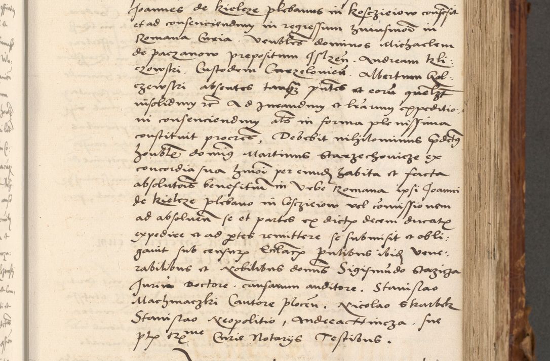 Zdjęcie nr 112 dla obiektu archiwalnego: Volumen (Pri)mum Actorum R(evere)nd(i)s(s)imi in Christo Patris D(omi)ni Petri de Gamratis Episcopi Cracoviensis a die prima mensis Novembris Anni 1539vi ad finem eiusdem anni et successive per annos 1539num et 1540mum