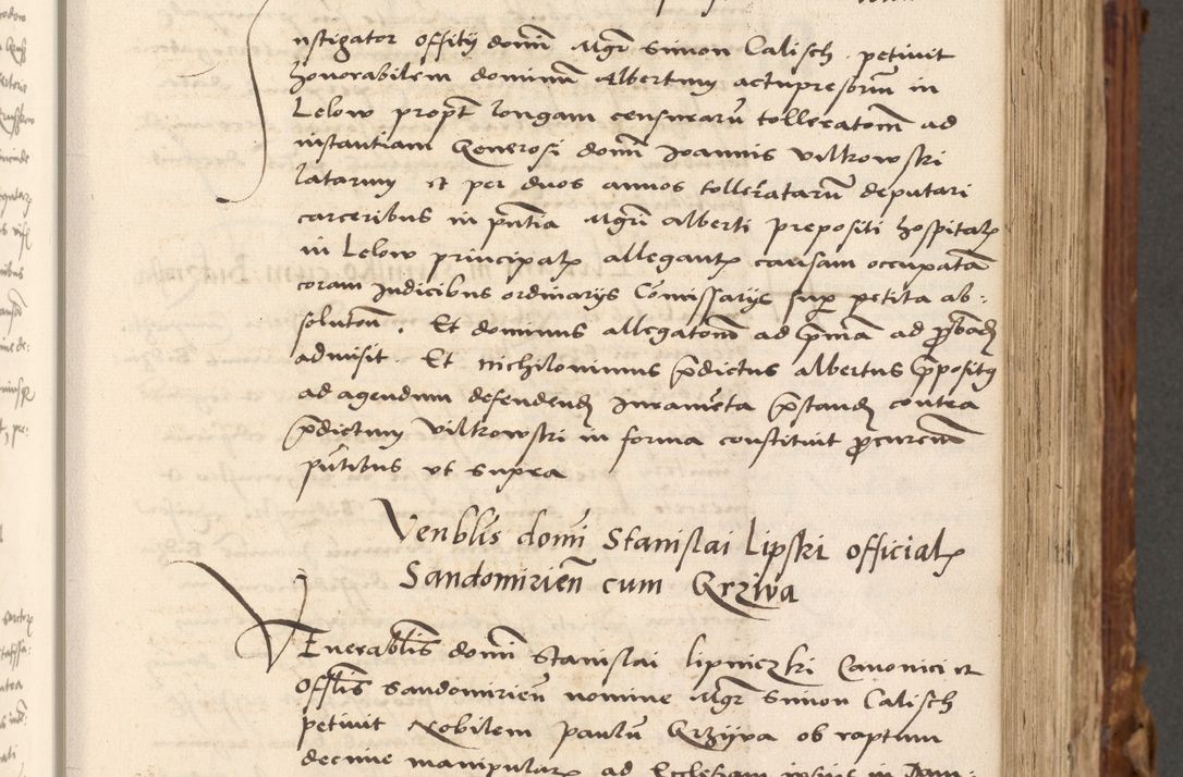 Zdjęcie nr 114 dla obiektu archiwalnego: Volumen (Pri)mum Actorum R(evere)nd(i)s(s)imi in Christo Patris D(omi)ni Petri de Gamratis Episcopi Cracoviensis a die prima mensis Novembris Anni 1539vi ad finem eiusdem anni et successive per annos 1539num et 1540mum
