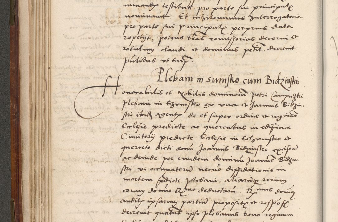 Zdjęcie nr 115 dla obiektu archiwalnego: Volumen (Pri)mum Actorum R(evere)nd(i)s(s)imi in Christo Patris D(omi)ni Petri de Gamratis Episcopi Cracoviensis a die prima mensis Novembris Anni 1539vi ad finem eiusdem anni et successive per annos 1539num et 1540mum