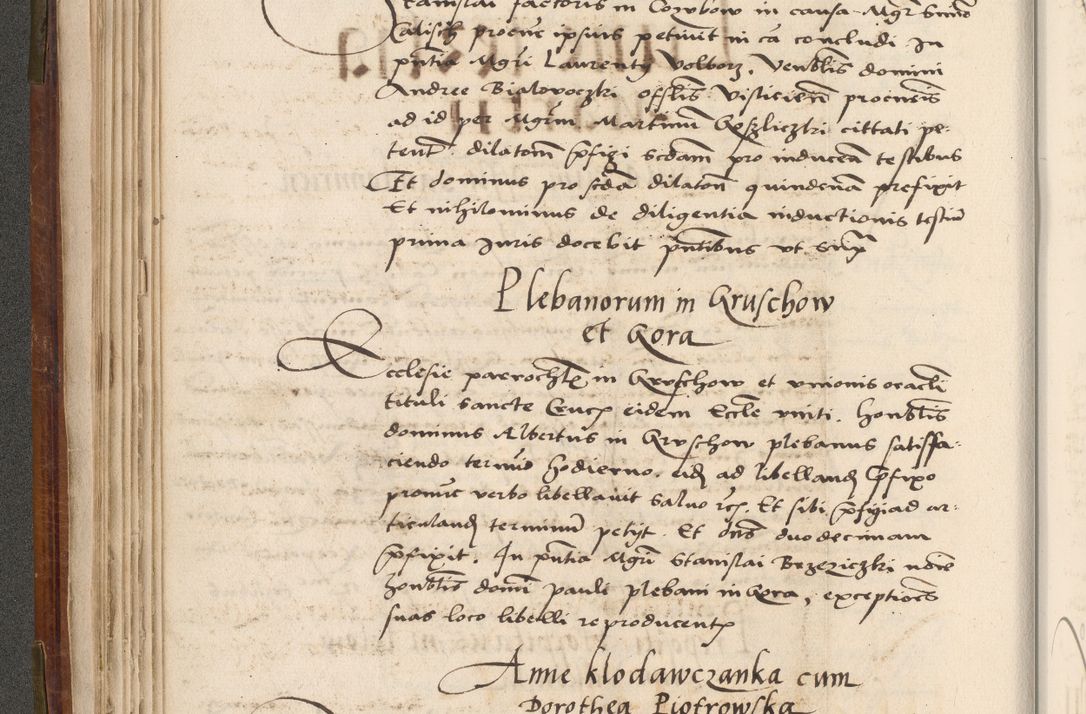 Zdjęcie nr 117 dla obiektu archiwalnego: Volumen (Pri)mum Actorum R(evere)nd(i)s(s)imi in Christo Patris D(omi)ni Petri de Gamratis Episcopi Cracoviensis a die prima mensis Novembris Anni 1539vi ad finem eiusdem anni et successive per annos 1539num et 1540mum