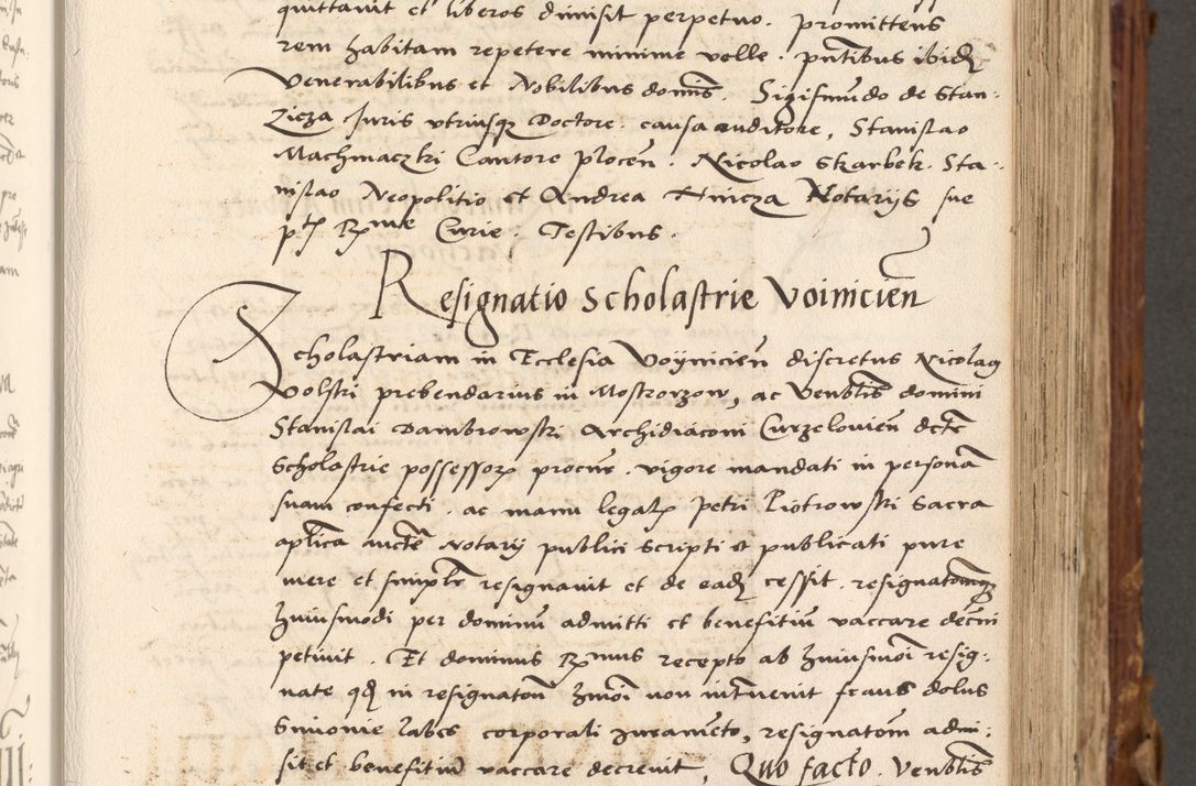 Zdjęcie nr 120 dla obiektu archiwalnego: Volumen (Pri)mum Actorum R(evere)nd(i)s(s)imi in Christo Patris D(omi)ni Petri de Gamratis Episcopi Cracoviensis a die prima mensis Novembris Anni 1539vi ad finem eiusdem anni et successive per annos 1539num et 1540mum