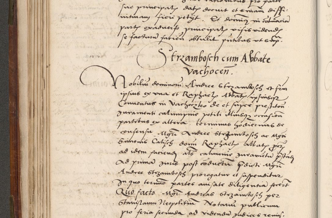 Zdjęcie nr 121 dla obiektu archiwalnego: Volumen (Pri)mum Actorum R(evere)nd(i)s(s)imi in Christo Patris D(omi)ni Petri de Gamratis Episcopi Cracoviensis a die prima mensis Novembris Anni 1539vi ad finem eiusdem anni et successive per annos 1539num et 1540mum