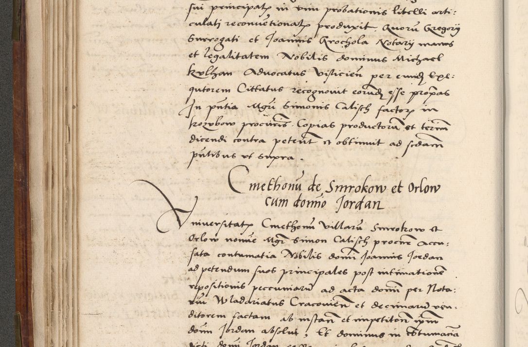 Zdjęcie nr 123 dla obiektu archiwalnego: Volumen (Pri)mum Actorum R(evere)nd(i)s(s)imi in Christo Patris D(omi)ni Petri de Gamratis Episcopi Cracoviensis a die prima mensis Novembris Anni 1539vi ad finem eiusdem anni et successive per annos 1539num et 1540mum