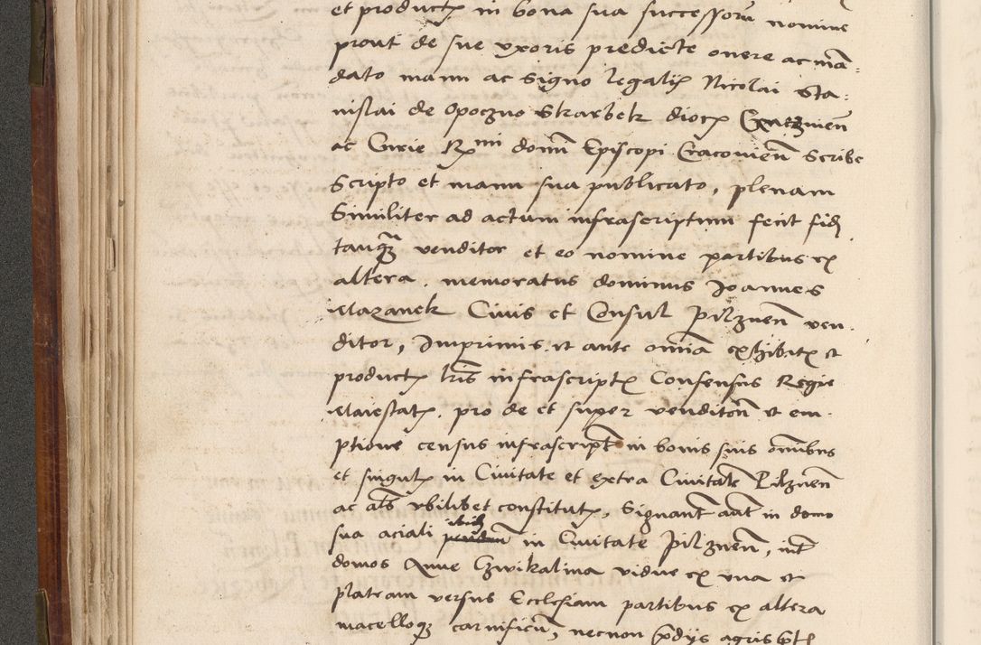 Zdjęcie nr 133 dla obiektu archiwalnego: Volumen (Pri)mum Actorum R(evere)nd(i)s(s)imi in Christo Patris D(omi)ni Petri de Gamratis Episcopi Cracoviensis a die prima mensis Novembris Anni 1539vi ad finem eiusdem anni et successive per annos 1539num et 1540mum