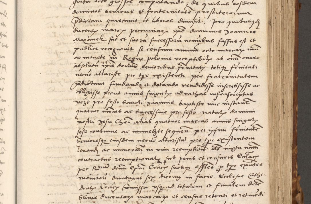 Zdjęcie nr 134 dla obiektu archiwalnego: Volumen (Pri)mum Actorum R(evere)nd(i)s(s)imi in Christo Patris D(omi)ni Petri de Gamratis Episcopi Cracoviensis a die prima mensis Novembris Anni 1539vi ad finem eiusdem anni et successive per annos 1539num et 1540mum