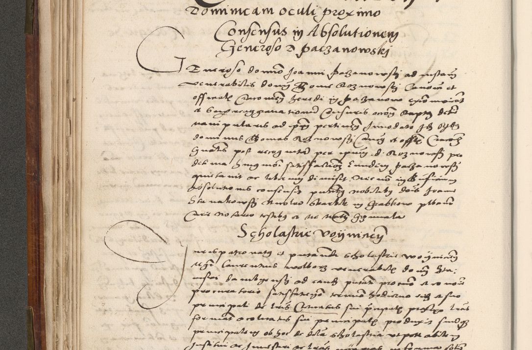 Zdjęcie nr 137 dla obiektu archiwalnego: Volumen (Pri)mum Actorum R(evere)nd(i)s(s)imi in Christo Patris D(omi)ni Petri de Gamratis Episcopi Cracoviensis a die prima mensis Novembris Anni 1539vi ad finem eiusdem anni et successive per annos 1539num et 1540mum