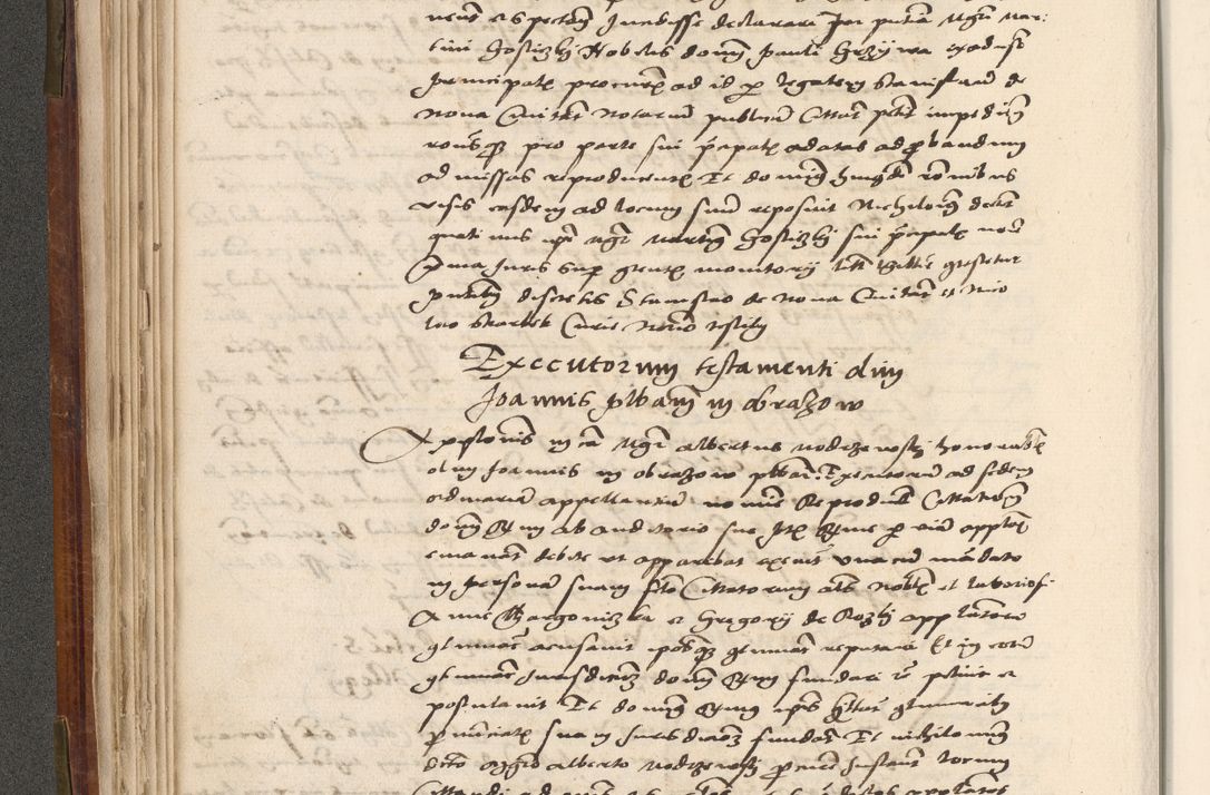 Zdjęcie nr 139 dla obiektu archiwalnego: Volumen (Pri)mum Actorum R(evere)nd(i)s(s)imi in Christo Patris D(omi)ni Petri de Gamratis Episcopi Cracoviensis a die prima mensis Novembris Anni 1539vi ad finem eiusdem anni et successive per annos 1539num et 1540mum