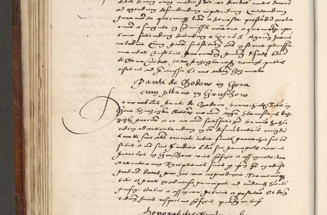 Zdjęcie nr 141 dla obiektu archiwalnego: Volumen (Pri)mum Actorum R(evere)nd(i)s(s)imi in Christo Patris D(omi)ni Petri de Gamratis Episcopi Cracoviensis a die prima mensis Novembris Anni 1539vi ad finem eiusdem anni et successive per annos 1539num et 1540mum