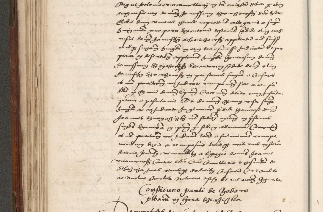 Zdjęcie nr 145 dla obiektu archiwalnego: Volumen (Pri)mum Actorum R(evere)nd(i)s(s)imi in Christo Patris D(omi)ni Petri de Gamratis Episcopi Cracoviensis a die prima mensis Novembris Anni 1539vi ad finem eiusdem anni et successive per annos 1539num et 1540mum