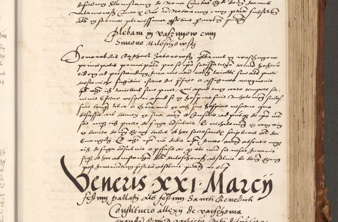 Zdjęcie nr 156 dla obiektu archiwalnego: Volumen (Pri)mum Actorum R(evere)nd(i)s(s)imi in Christo Patris D(omi)ni Petri de Gamratis Episcopi Cracoviensis a die prima mensis Novembris Anni 1539vi ad finem eiusdem anni et successive per annos 1539num et 1540mum