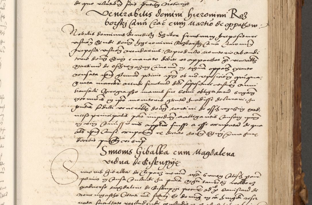 Zdjęcie nr 162 dla obiektu archiwalnego: Volumen (Pri)mum Actorum R(evere)nd(i)s(s)imi in Christo Patris D(omi)ni Petri de Gamratis Episcopi Cracoviensis a die prima mensis Novembris Anni 1539vi ad finem eiusdem anni et successive per annos 1539num et 1540mum