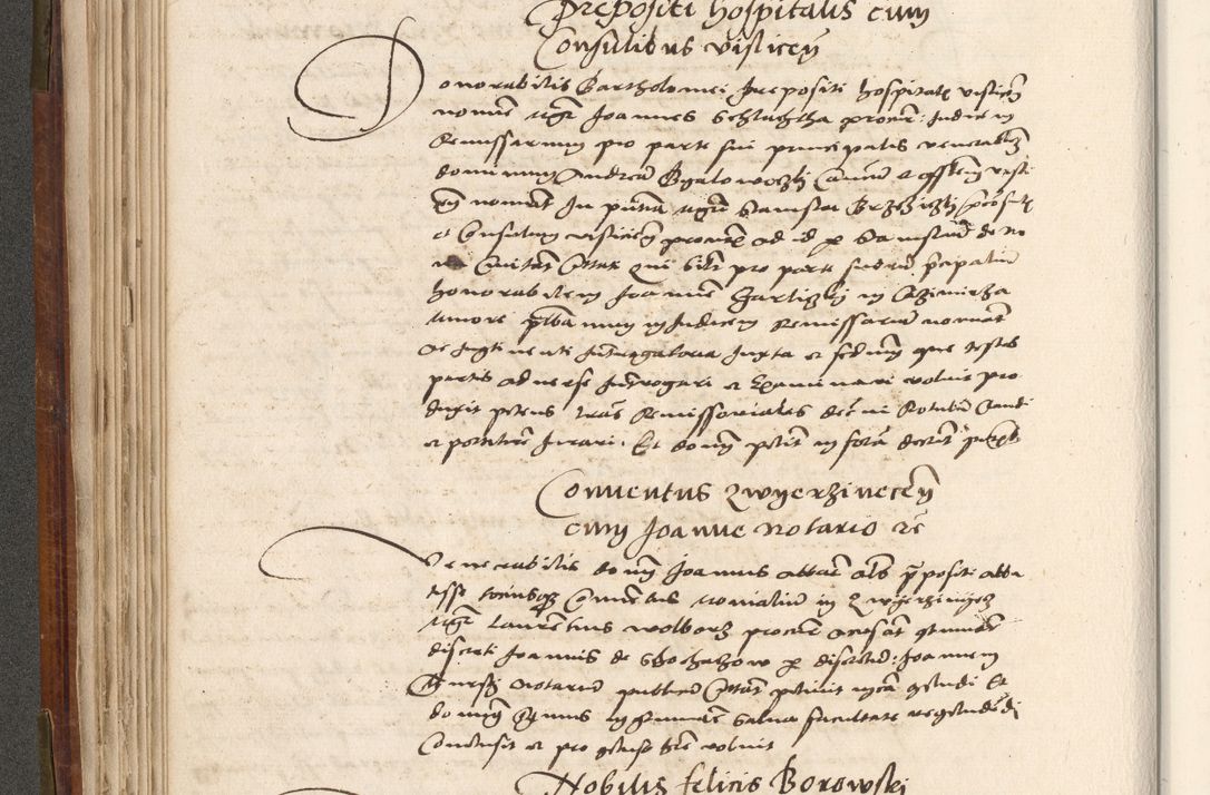 Zdjęcie nr 165 dla obiektu archiwalnego: Volumen (Pri)mum Actorum R(evere)nd(i)s(s)imi in Christo Patris D(omi)ni Petri de Gamratis Episcopi Cracoviensis a die prima mensis Novembris Anni 1539vi ad finem eiusdem anni et successive per annos 1539num et 1540mum