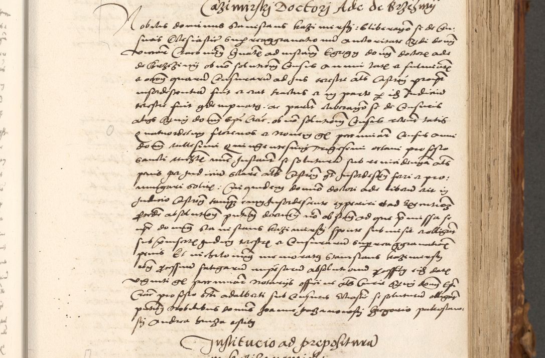 Zdjęcie nr 168 dla obiektu archiwalnego: Volumen (Pri)mum Actorum R(evere)nd(i)s(s)imi in Christo Patris D(omi)ni Petri de Gamratis Episcopi Cracoviensis a die prima mensis Novembris Anni 1539vi ad finem eiusdem anni et successive per annos 1539num et 1540mum