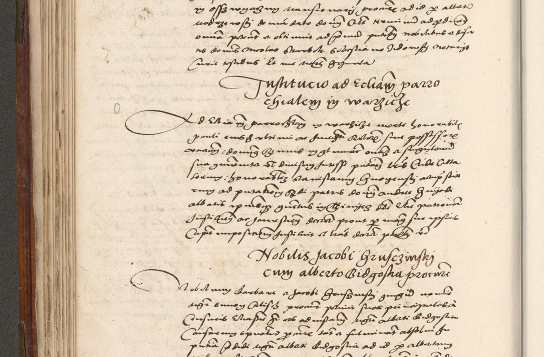 Zdjęcie nr 169 dla obiektu archiwalnego: Volumen (Pri)mum Actorum R(evere)nd(i)s(s)imi in Christo Patris D(omi)ni Petri de Gamratis Episcopi Cracoviensis a die prima mensis Novembris Anni 1539vi ad finem eiusdem anni et successive per annos 1539num et 1540mum