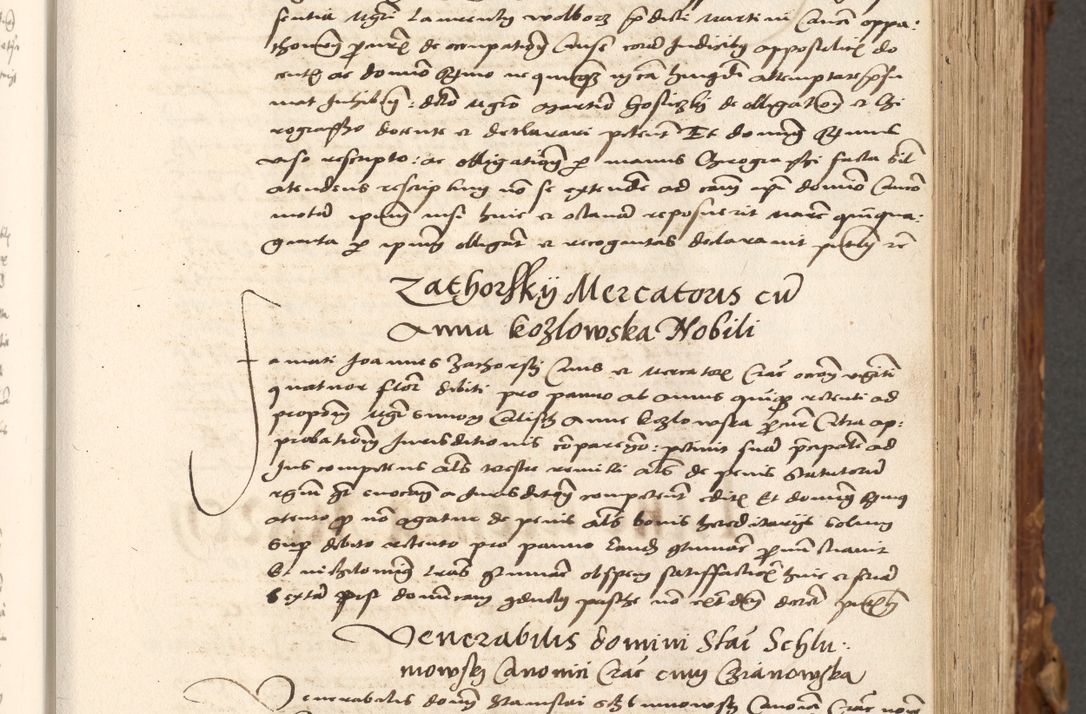 Zdjęcie nr 170 dla obiektu archiwalnego: Volumen (Pri)mum Actorum R(evere)nd(i)s(s)imi in Christo Patris D(omi)ni Petri de Gamratis Episcopi Cracoviensis a die prima mensis Novembris Anni 1539vi ad finem eiusdem anni et successive per annos 1539num et 1540mum